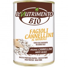 IL NUTRIMENTO bio Fehér bab (cannellini) konzerv 400g